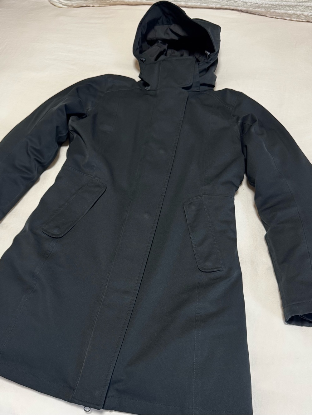 PATAGONIA Black Tres 3-in-1 Athleisure Down Sustainable Parka Size Small